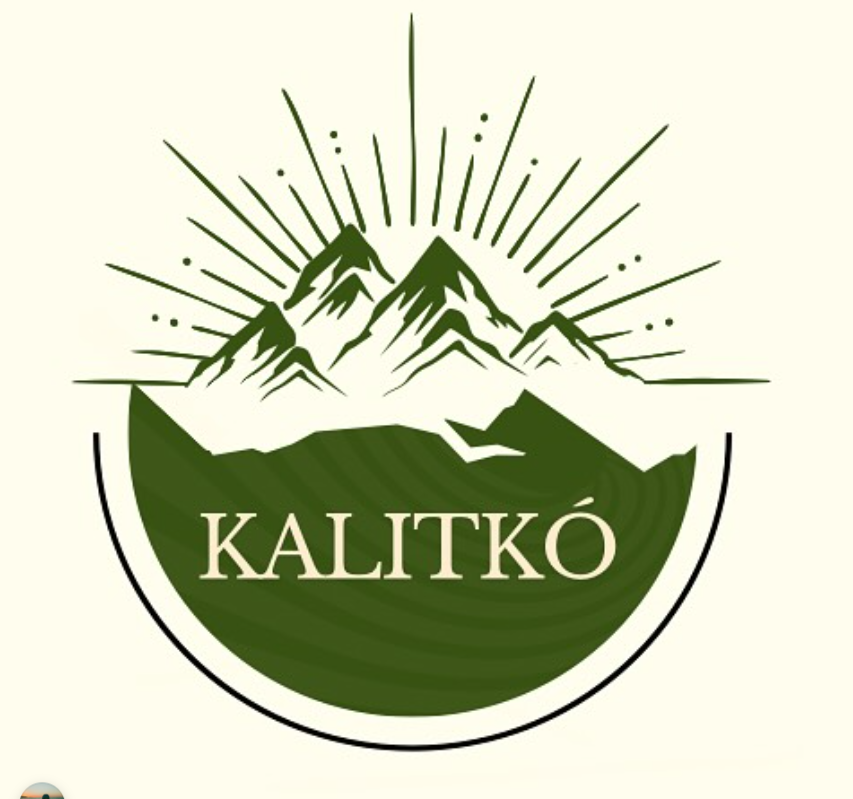 Logo oficial de Kalitko, montañas y sol sobre el nombre de la marca